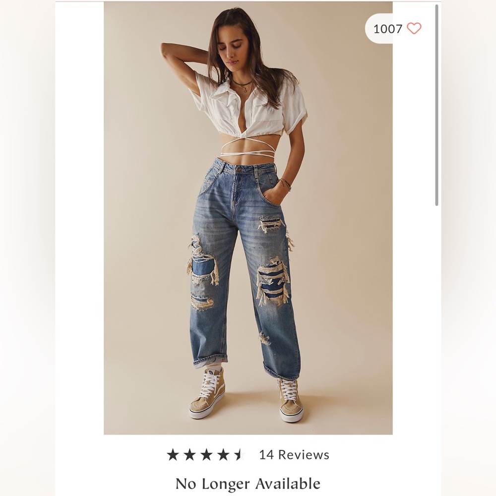 Balloon jean